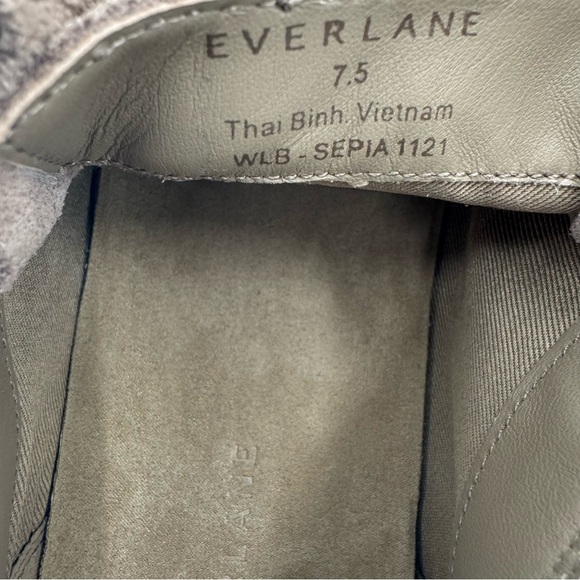 Everlane Men The Desert Suede Leather Lace Up In Sepia Size 7.5 - Picture 4 of 7